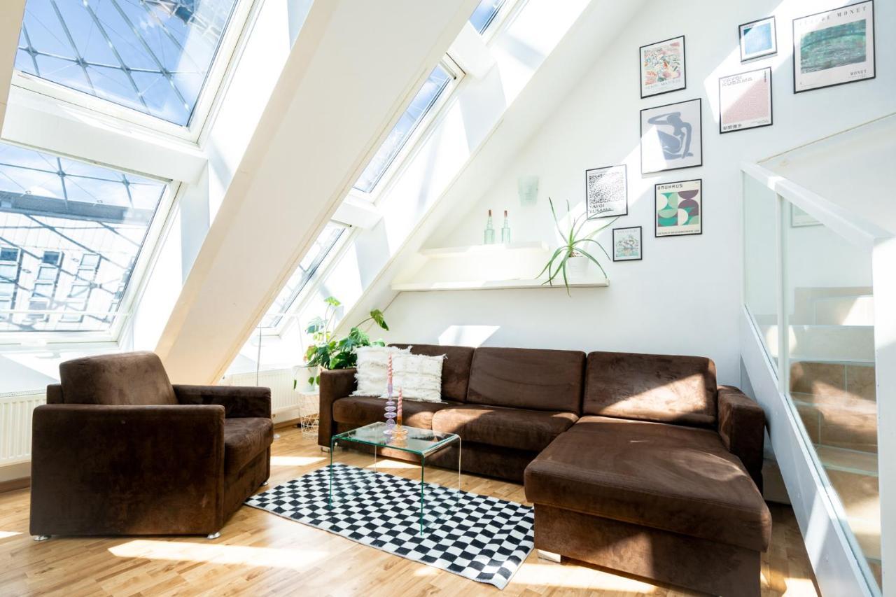 Unique Maisonette Apartment Gasometer 12Th Floor เวียนนา ภายนอก รูปภาพ